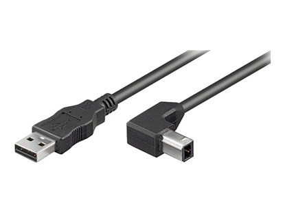 Изображение Goobay | USB 2.0 Hi-Speed Cable 90° | USB to USB