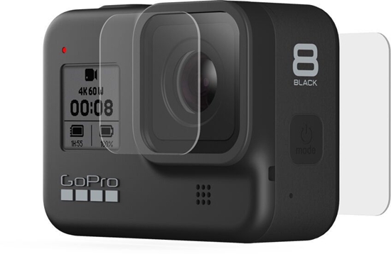 Picture of GoPro tempered glass lens + screen protectors HERO8 Black