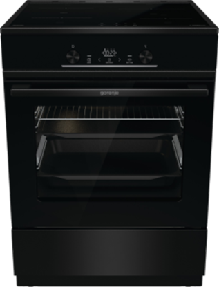 Picture of Cooker | GEIT6E62BPG | Hob type Induction | Oven type Electric | Black | Width 60 cm | Grilling | Depth 59.4 cm | 64 L