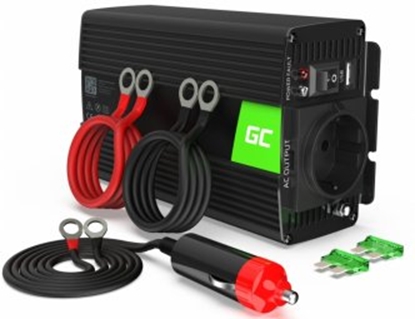 Picture of Green Cell Car Power Inverter 12V to 230V / 300W / 600W