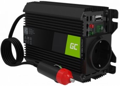 Picture of Green Cell Car Power Inverter Converter 12V to 230V / 150W / 300W Modified Sine Wave