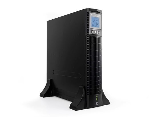 Изображение Green Cell UPS13 rack UPS RTII 1000VA 900W with LCD Display