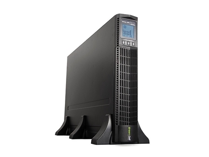 Picture of Green Cell UPS15 uninterruptible power supply (UPS) Double-conversion (Online) 3000 kVA 2700 W 6 AC outlet(s)