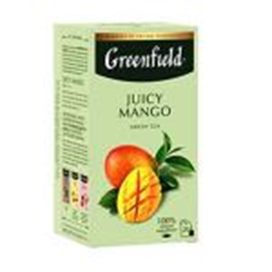 Picture of GREENFIELD Juicy Mango zaļā tēja 20x1.7g