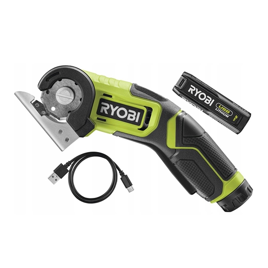 Picture of Grieznes ar akum Ryobi RCT4-120G 4V 1x2.0Ah