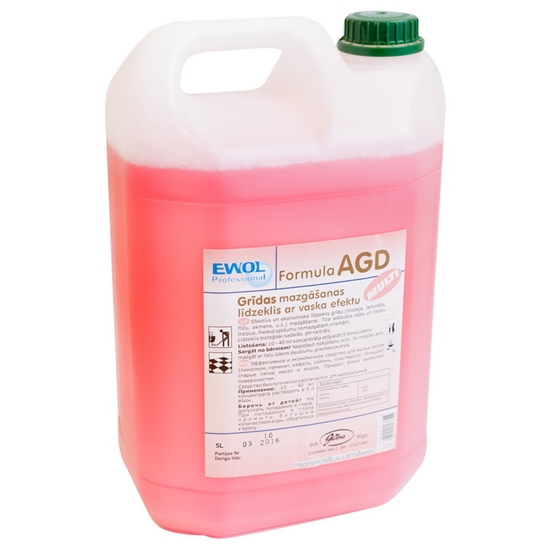 Изображение Grīdas mazgāšanas līdzeklis ar vaska efektu EWOL Professional Formula AGD Multi, 5 L