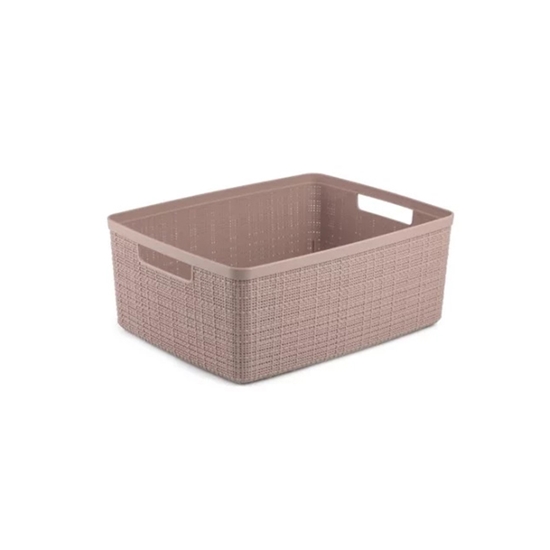 Picture of Grozs Jute M 12L 36x28x15cm rozā