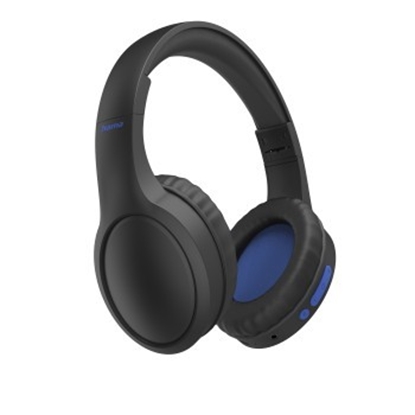 Изображение Hama 00184160 headphones/headset Wired & Wireless Head-band Calls/Music USB Type-C Bluetooth Black, Blue