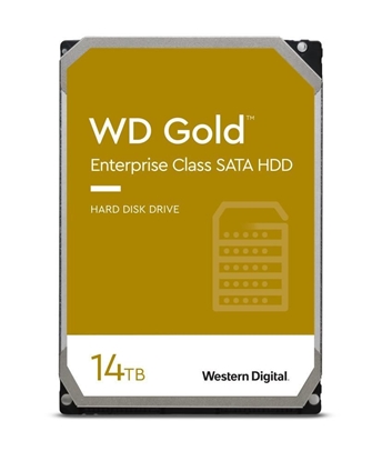 Attēls no HDD|WESTERN DIGITAL|Gold|14TB|SATA 3.0|512 MB|7200 rpm|3,5"|WD142KRYZ