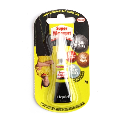 Attēls no Universālā līme HENKEL Super Moment 3g (LT/EE)