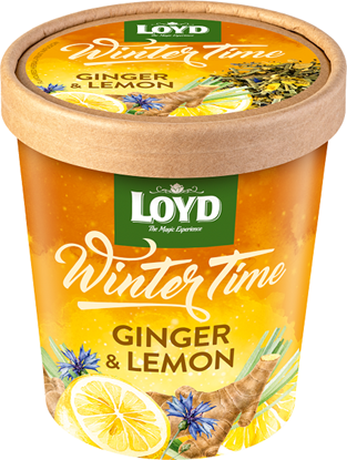 Attēls no Herbal LOYD WINTER TIME Beramā tēja ar ingveru un citronu, 50g