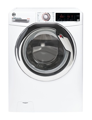 Attēls no Hoover | H3WS610TAMCE/1-S | Washing Machine | Energy efficiency class A | Front loading | Washing capacity 10 kg | 1600 RPM | Depth 58 cm | Width 60 cm | Display | LED | Steam function | NFC | White