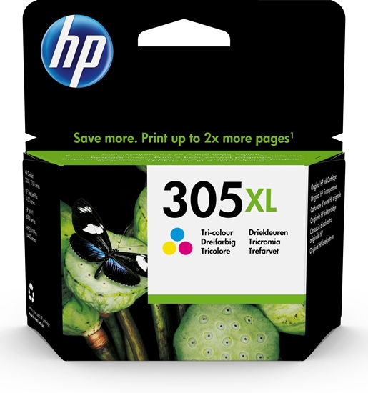 Picture of HP 305XL High Yield Tri-color Original Ink Cartridge