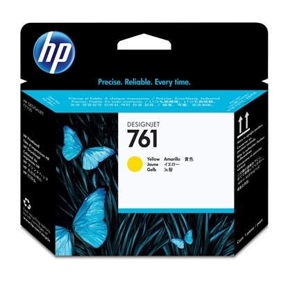 Picture of HP 761 Yellow DesignJet Printhead
