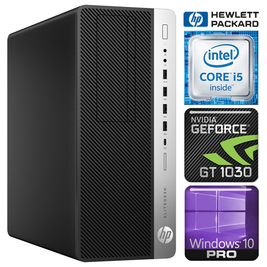Picture of HP 800 G3 Tower i5-7500 16GB 128SSD M.2 NVME GT1030 2GB WIN10Pro