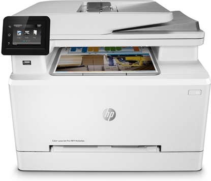 Attēls no HP Color LaserJet Pro MFP M282nw, Color, Printer for Print, Copy, Scan, Front-facing USB printing; Scan to email; 50-sheet uncurled ADF