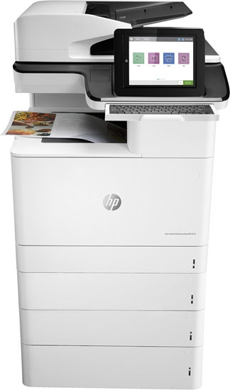 Изображение HP Color LaserJet Enterprise Flow MFP M776z, Print, copy, scan and fax, Front-facing USB printing