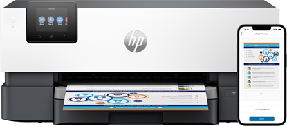 Picture of HP OfficeJet Pro 9110b Printer, Color, Printer for Home and home office, Print, Wireless; Two-sided printing; Print from phone or tablet; Touchscreen; Front USB flash drive port