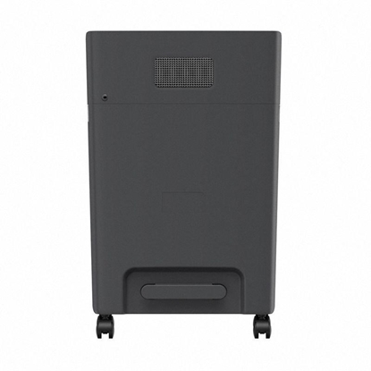 Picture of HP PRO SHREDDER 10MC shredder, micro cut, P-5, 10 card, 20l, dark grey