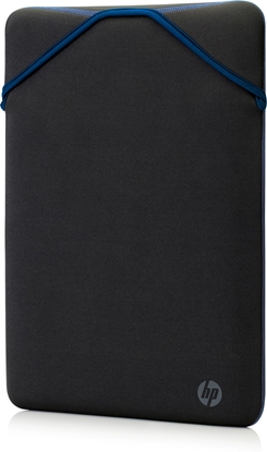 Picture of HP Reversible Protective 14.1-inch Blue Laptop Sleeve 14.1" Sleeve case Black, Blue