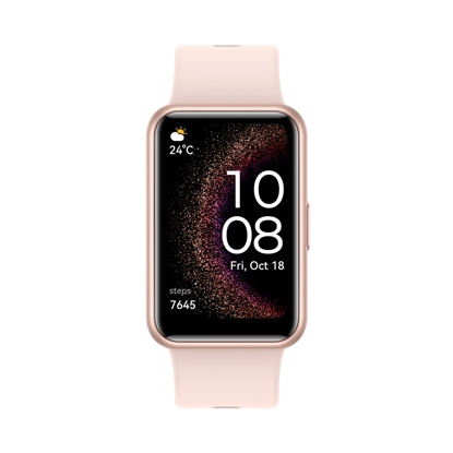 Изображение Huawei WATCH Fit Special Edition 4.17 cm (1.64") AMOLED 30 mm Digital 456 x 280 pixels Touchscreen Pink GPS (satellite)