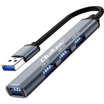 Attēls no HUB adapter USB 3.0 4w1 | 4x USB 3.0 