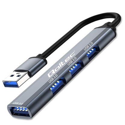 Picture of HUB adapter USB 3.0 4w1 | USB 3.0 | 3x USB 2.0 