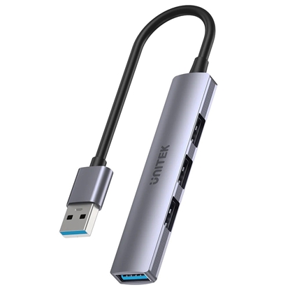 Изображение HUB Unitek H1208A USB-A / 3x USB-A 2.0, USB-A 3.0