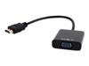 Изображение I/O ADAPTER HDMI TO VGA/A-HDMI-VGA-03 GEMBIRD