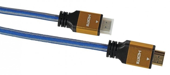 Picture of iBox ITVFHD04 HDMI cable 1.5 m HDMI Type A (Standard) Black,Blue,Gold