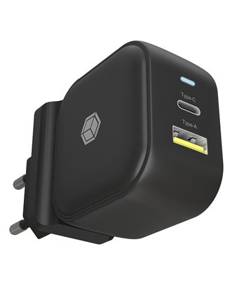 Picture of ICY BOX 2-port wall charger with USB Power Delivery