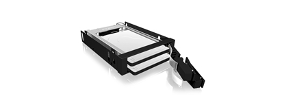 Изображение ICY BOX IB-2227StS 8.89 cm (3.5") Storage drive tray Black