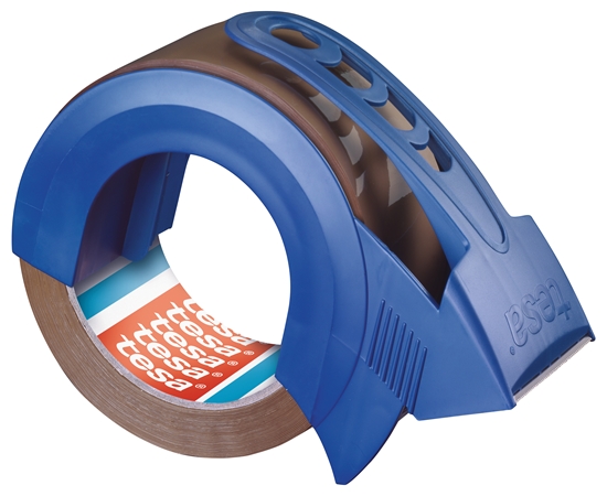 Picture of Iepakošanas līmlente tesapack® Solid and Strong, PP, 66m x 50mm + turētājs