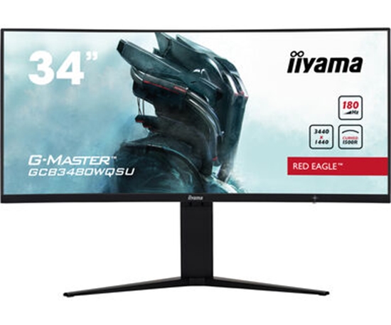 Picture of iiyama G-MASTER GCB3480WQSU-B1 computer monitor 86.4 cm (34") 3440 x 1440 pixels UltraWide Quad HD LCD Black