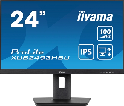 Attēls no iiyama ProLite computer monitor 60.5 cm (23.8") 1920 x 1080 pixels Full HD LED Black