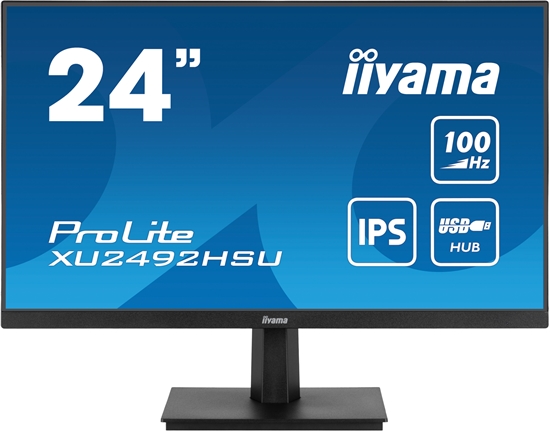Изображение iiyama ProLite computer monitor 60.5 cm (23.8") 1920 x 1080 pixels Full HD LED Black