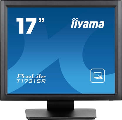 Attēls no iiyama ProLite T1731SR-B1S computer monitor 43.2 cm (17") 1280 x 1024 pixels SXGA LCD Touchscreen Black