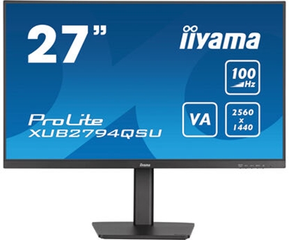 Изображение iiyama ProLite XUB2794QSU-B6 computer monitor 68.6 cm (27") 2560 x 1440 pixels Wide Quad HD LCD Black