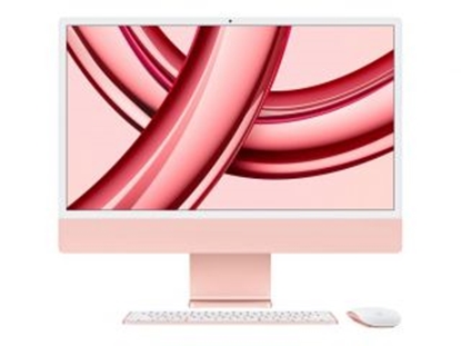Picture of iMac 24 cale: M3 8/10, 8GB, 256GB SSD - Różowy