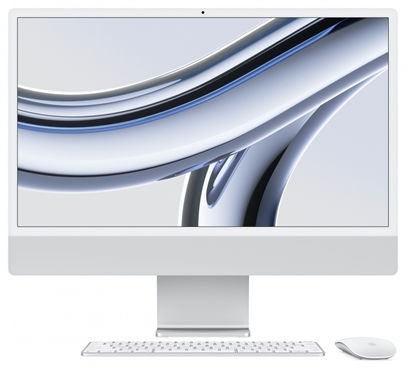 Attēls no iMac 24 cale: M3 8/10, 8GB, 256GB SSD - Srebrny