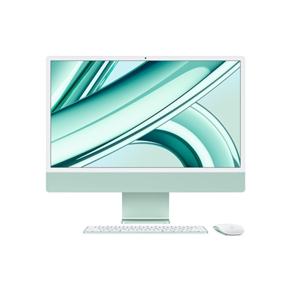 Attēls no iMac 24 cale: M3 8/10, 8GB, 256GB SSD - Zielony