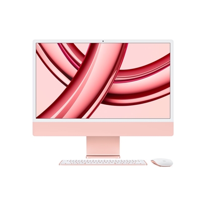 Изображение iMac 24 cale: M3 8/8, 8GB, 256GB SSD - Różowy
