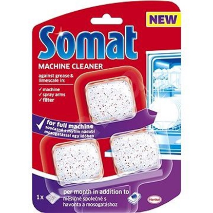 Picture of Indaplovių priežiūros priemonė "SOMAT Machine Cleaner" 3vnt