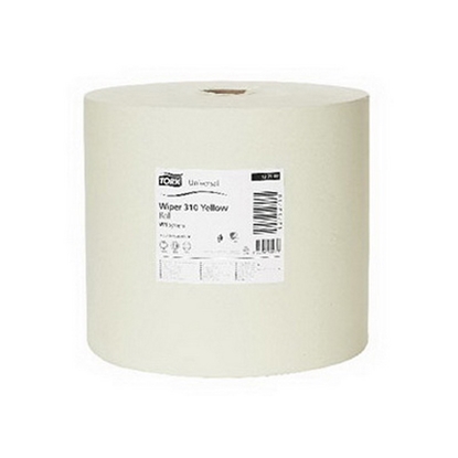 Picture of Industriālais papīrs TORK Universal 310 Big Roll W1, 1 sl., 33 cm x 1190 m, dzeltenā krāsā 127107
