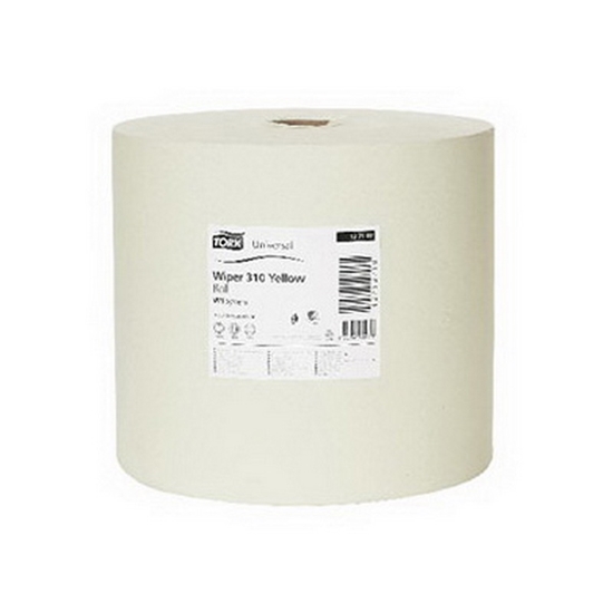Picture of Industriālais papīrs TORK Universal 310 Big Roll W1, 1 sl., 33 cm x 1190 m, dzeltenā krāsā 127107