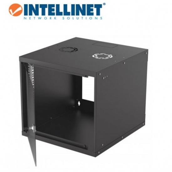 Picture of Intellinet 19'' sienas komutācijas skapis, 9U, Melns, Eco