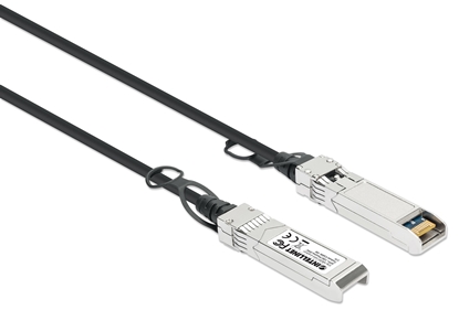 Изображение Intellinet 508391 networking cable Black, Silver 1 m