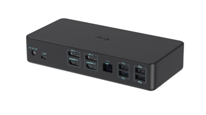 Picture of i-tec USB 3.0 / USB-C / Thunderbolt 3 Professional Dual 4K Display Docking Station Generation 2 + Power Delivery 100W