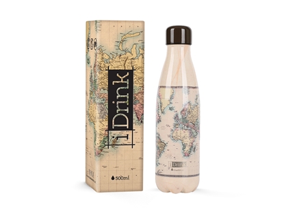 Picture of Itotal Termo pudele Maps, 500ml