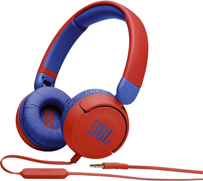 Attēls no JBL headphones Junior Jr310, red/blue